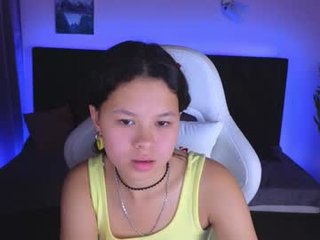 moco_choco 18 y. o. beautiful asian webcam babe gets her pussy fucked from behind